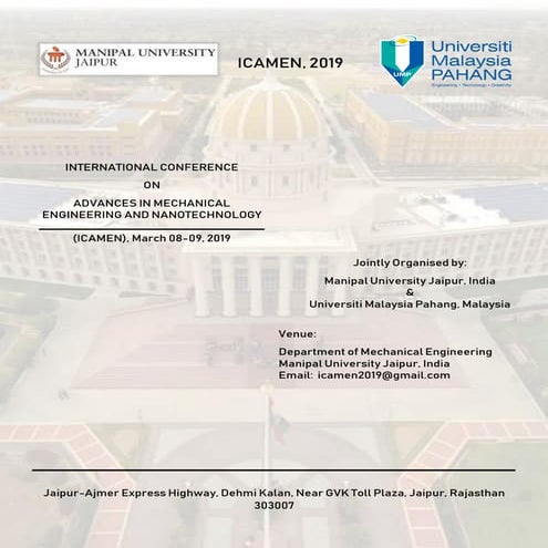 Brochure icamen 2019