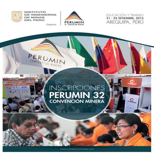 Inscripciones PERUMIN - 32 Convención Minera
