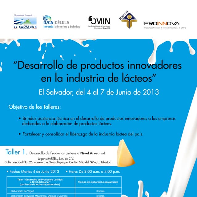 Desarrollo de productos innovadores en la industria de lácteos