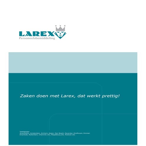 Brochure Larex