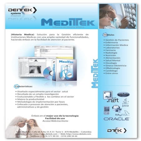 Brochure Meditek EHR