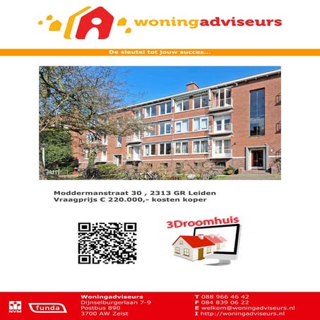 Brochure Moddermanstraat 30