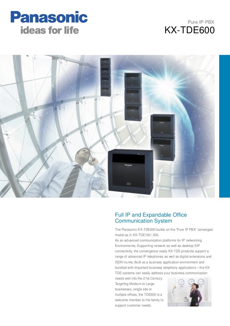 Brosur Panasonic PABX_KXTDE600