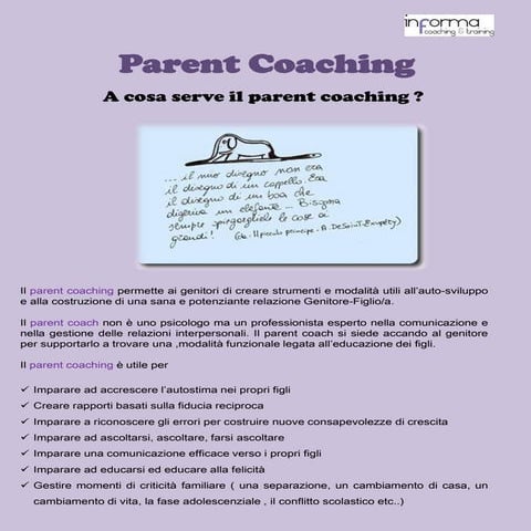Brochure parent coaching | PPTX