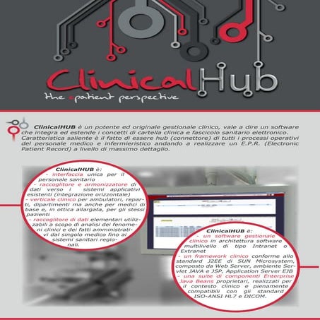 ClinicalHub, un gestionale clinico a 360°