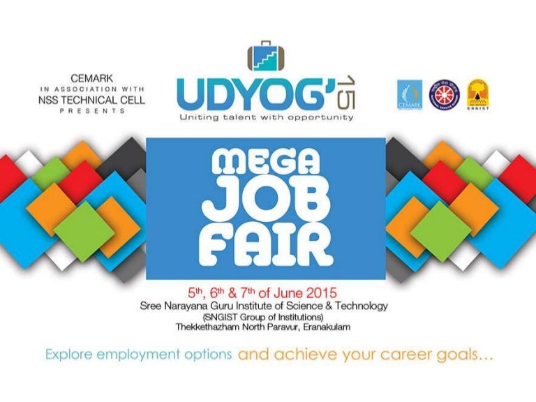 The Mega Job Fair Udyog 2015