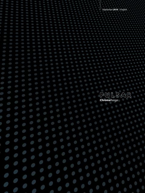 Brochure Pulsar Chroma Range Led 20...