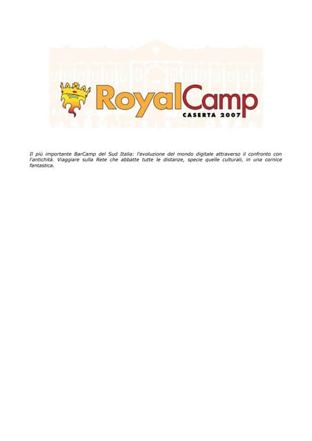 Brochure RoyalCamp
