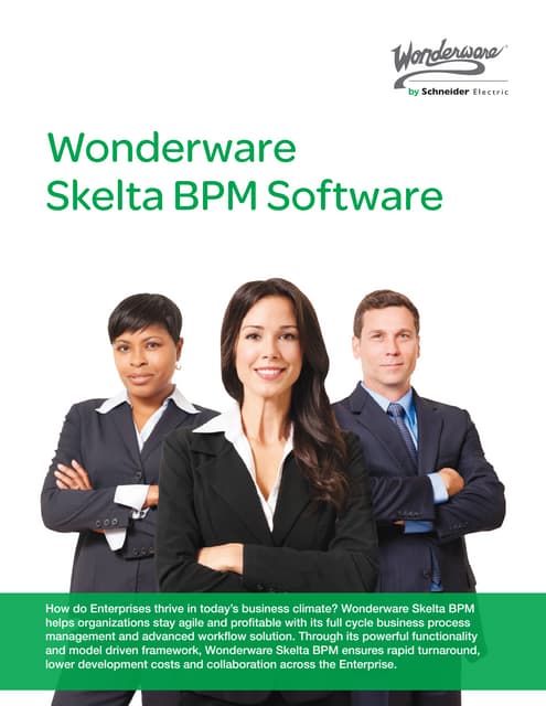 Wonderware Skelta BPM Software Brochure