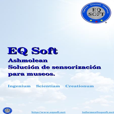Brochure Soluciones de Sensores Para Museos