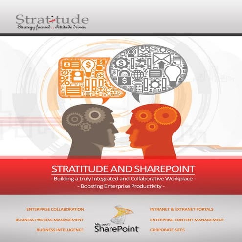 Brochure, Stratitude SharePoint Services