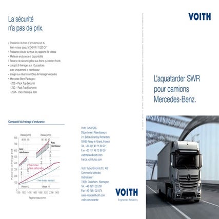 L‘aquatarder SWR pour camions Mercedes-Benz