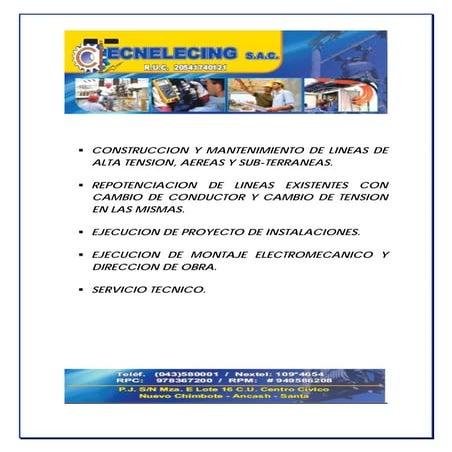Brochure tecnelecing1