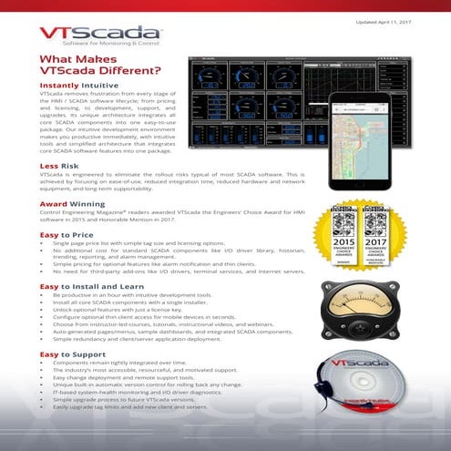 What Makes VTScada Software Different? | PDF