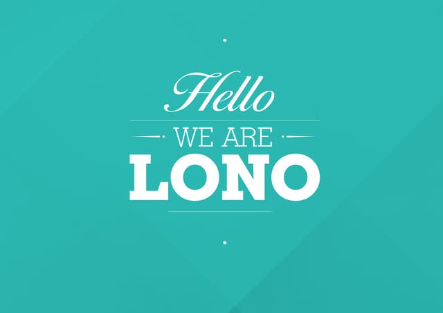 LONO Brochure