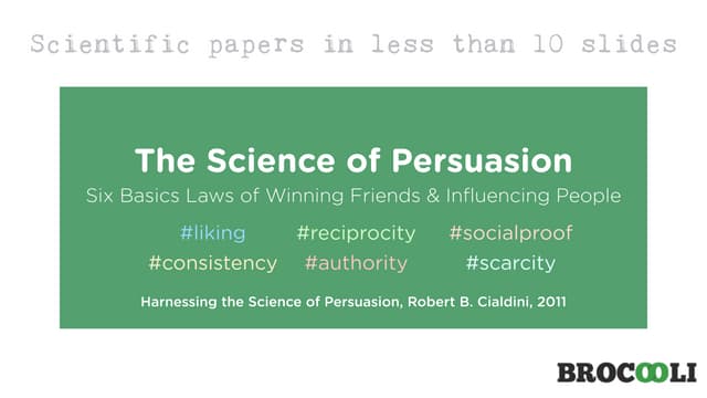 Robert Cialdini: The Science of Per...