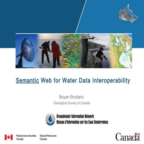 Semantic Web for Water Data Interoperability