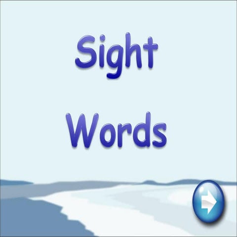 Brodeur Sight Words