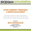 Neve Yarushalayim - BROEKMAN comm capabilities 10-27-14