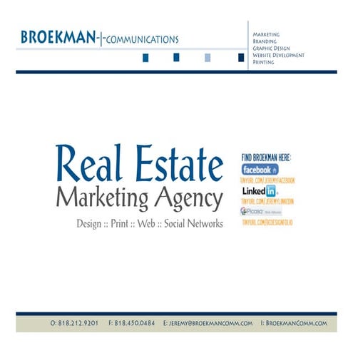 BROEKMAN communications - Real Estate Marketing