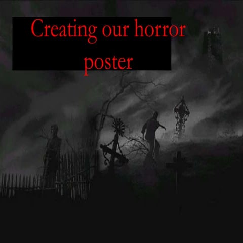 Creating horror poster (Insanity)