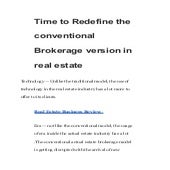 Real Estate Business Review 