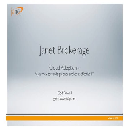 Brokerage presentation dec_susteit