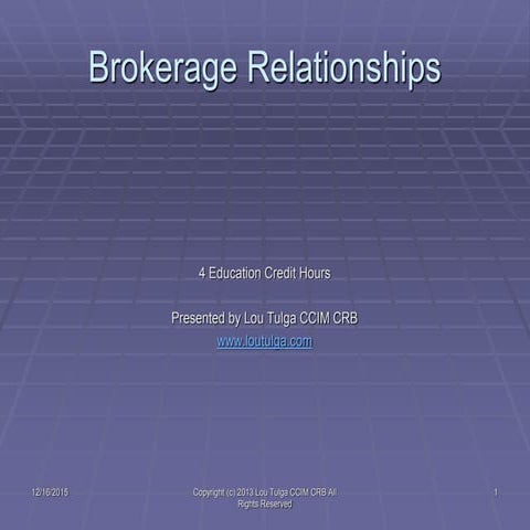 Brokerage Relationships in New Mexico Real Estate