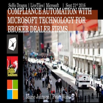 Compliance Automation with Microsoft Technology 
