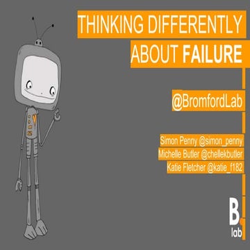 Bromford Lab: Thinking differently about failure