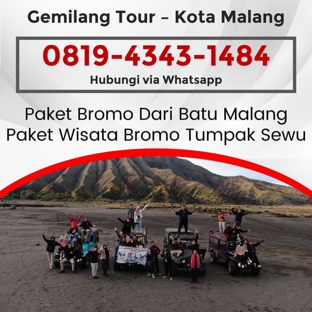 Tour Bromo 2024 PDF