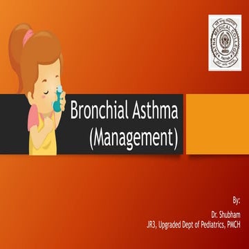 Bronchial Asthma Management in Children GINA Updates