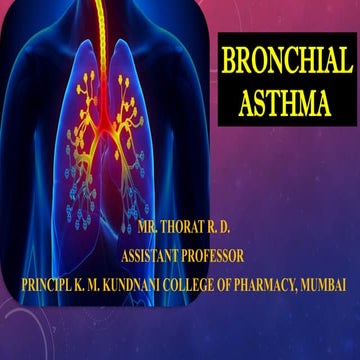 Bronchial Asthma B. Pharmacy First Year Pathophysiology subject.pptx
