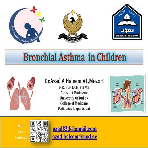 Bronchial Asthma in children .pptx