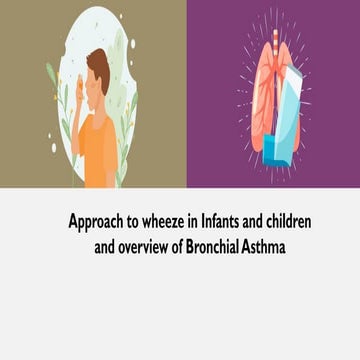 Bronchial Asthma in children.Approach to asthma