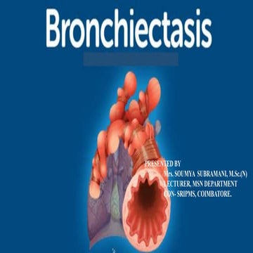 Bronchiectasis