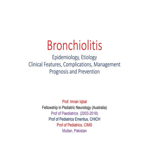 Bronchiolitis 2021