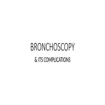 BRONCHOSCOPY vjfhfhcghdgdgdhfdgddgdgfhghjgd