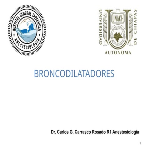 Comprehensive Management of Bronchodilators and Bronchospasm in ...