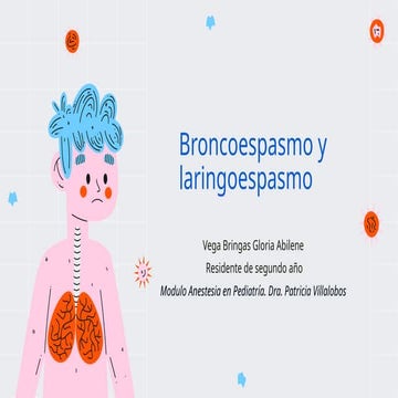 Broncoespasmo y laringoespasmo. Clase pptx | PPTX