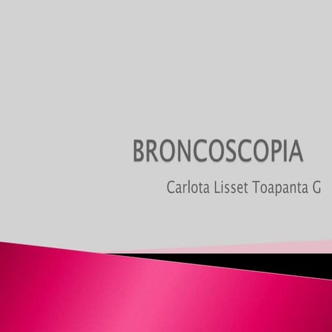 Broncoscopia
