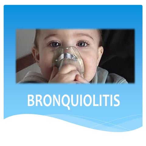 Bronquiolitis Pediatría
