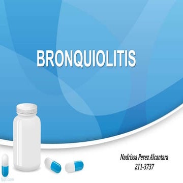 Bronquiolitis