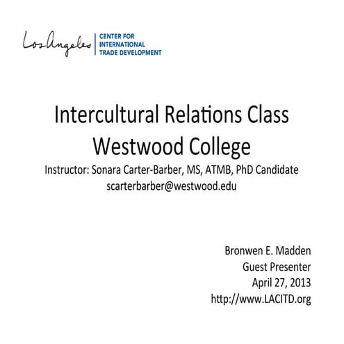 Cultural Language of Business