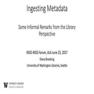 Brooking Ingesting Metadata - FINAL