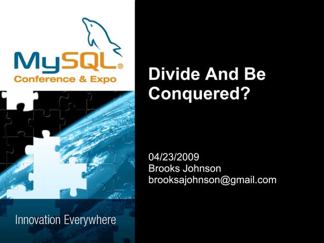 Divide and Be Conquered? | ODP