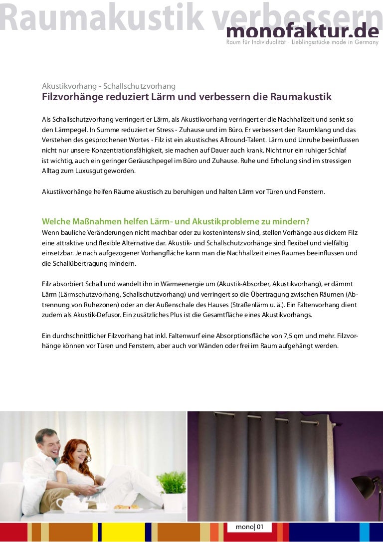 Akustikvorhang Schallschutzvorhang Aus Filz