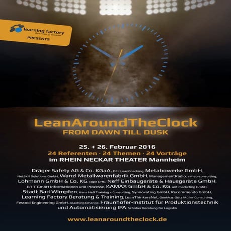 Broschüre LeanAroundTheClock