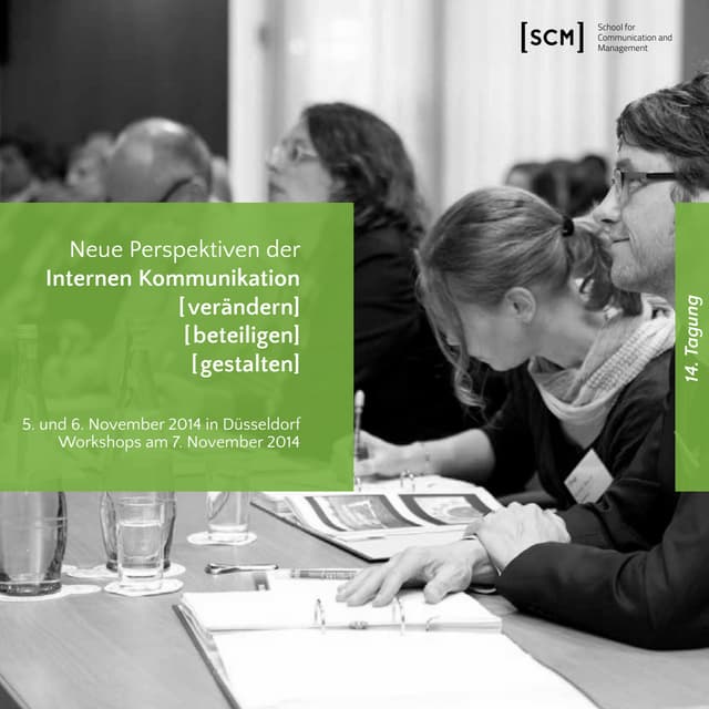 Broschüre Tagung Interne Kommunikation