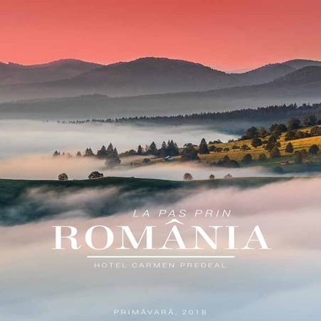 Broșura ”La pas prin România”